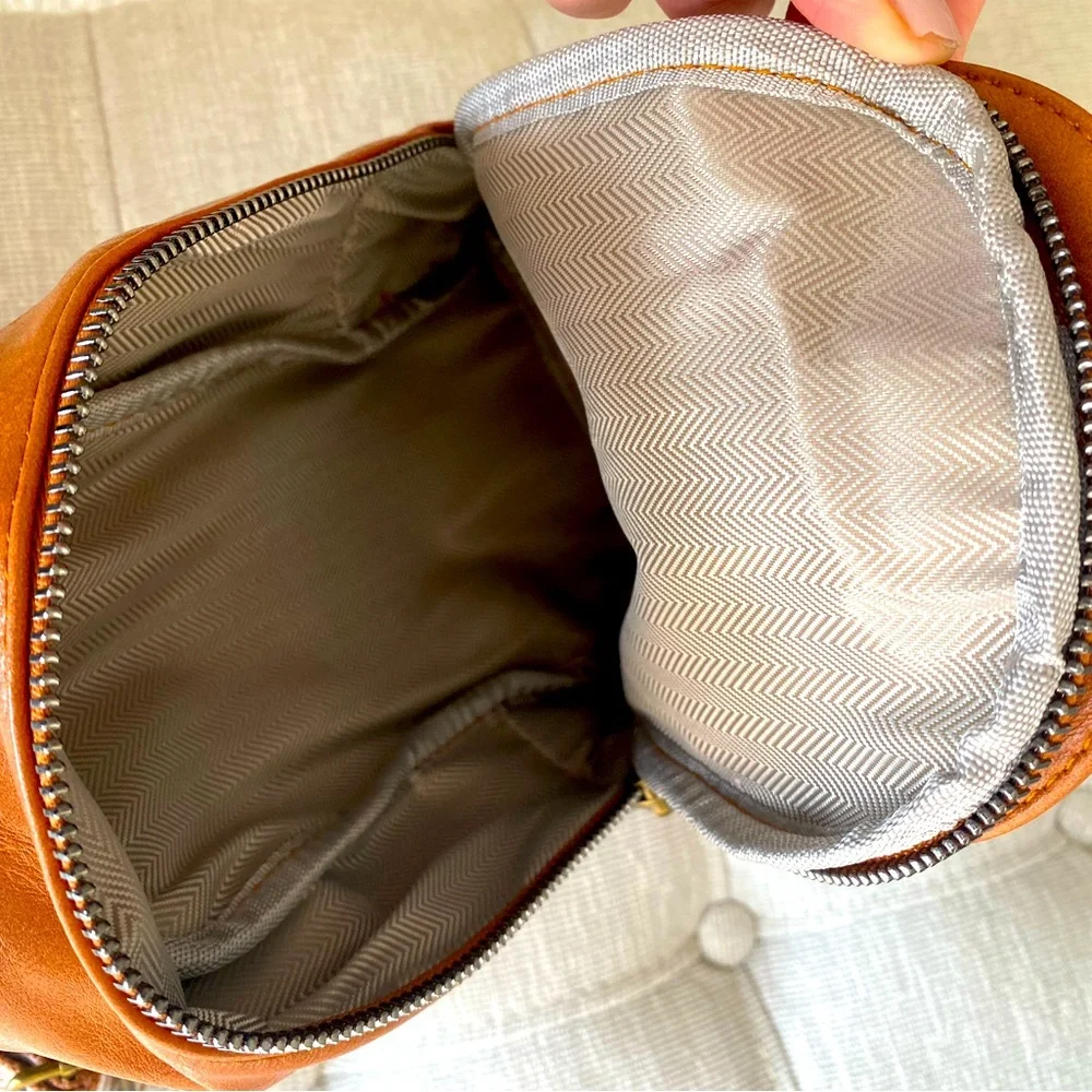 Leather Bohemian Crossbody Sling Purse - Picture 4 of 4